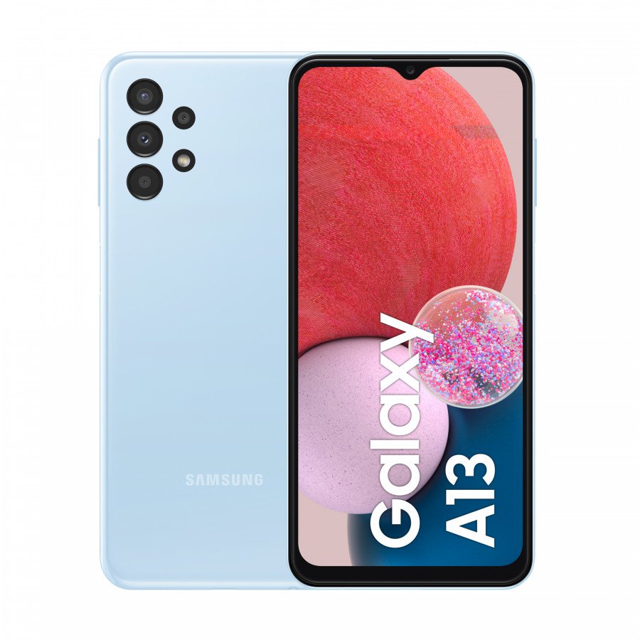 Image of Samsung samsung galaxy a13 blue 128gb light blue (128gb) Smartphone / pda phone Telefonia