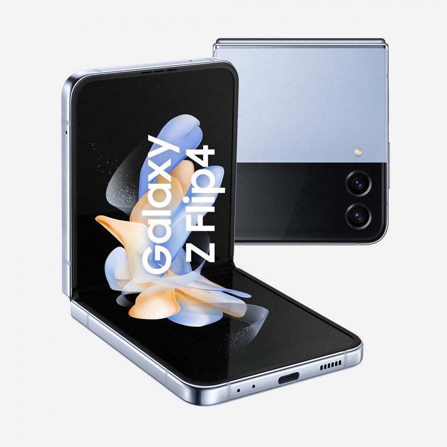 Image of Samsung galaxy z flip 4 5g 256gb/8gb blue Telefonia cellulare Telefonia