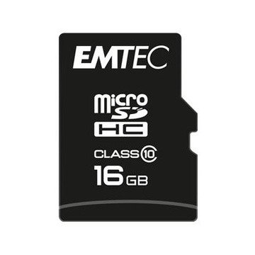 Image of Emtec micro sd 16gb class 10 Memory card Informatica