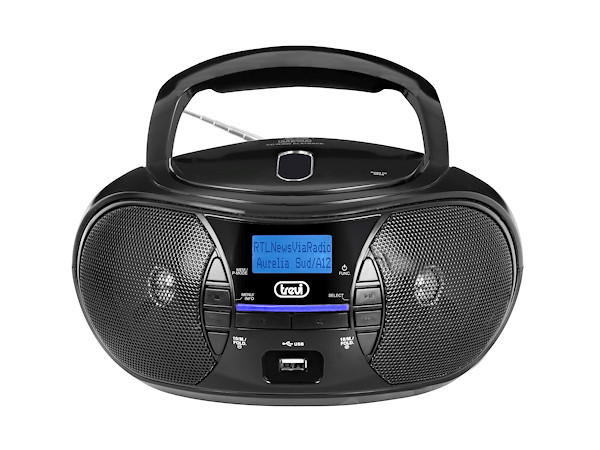 Image of Trevi radio portatile trevi 0cm58100 boombox cmp 581 dab black Audio portatile /hi fi Audio - hi fi