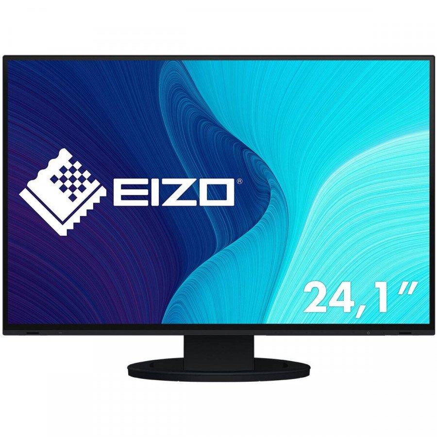 Image of Eizo eizo monitor 24,1 led ips 16:9 wuxga 5ms 350 cdm, dp/hdmi, usb-c, pivot, multimediale, flexscan ev2485 Monitor Informatica