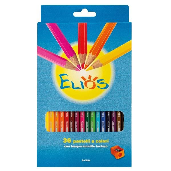 Image of Fila matite colorate fila f274600 elios colori assortitimatite colorate fila f274600 Ufficio scuola cartoleria Ufficio cancelleria