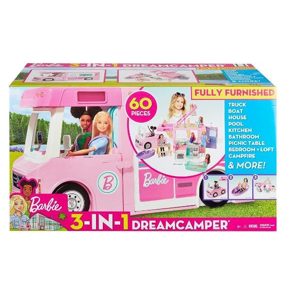 Image of Mattel barbie camper dei sogni barbie camper dei sogni giocattolo Barbie Camper dei Sogni Bambini & famiglia Console, giochi & giocattoli