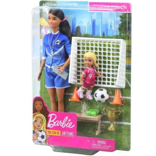 Image of Mattel barbie soccer coach plays... giocattolo Bambini & famiglia Console, giochi & giocattoli