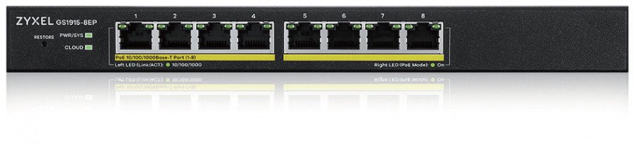 Image of Zyxel switch nebulaflex switch web managed 8p gigabit poe (max 60w) - sup ipv6, vlan Networking Informatica