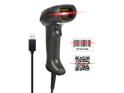 Image of Hamlet barcode scanner industriale 2d usb 2m for qr and linear codes Lettori codice a barre Informatica