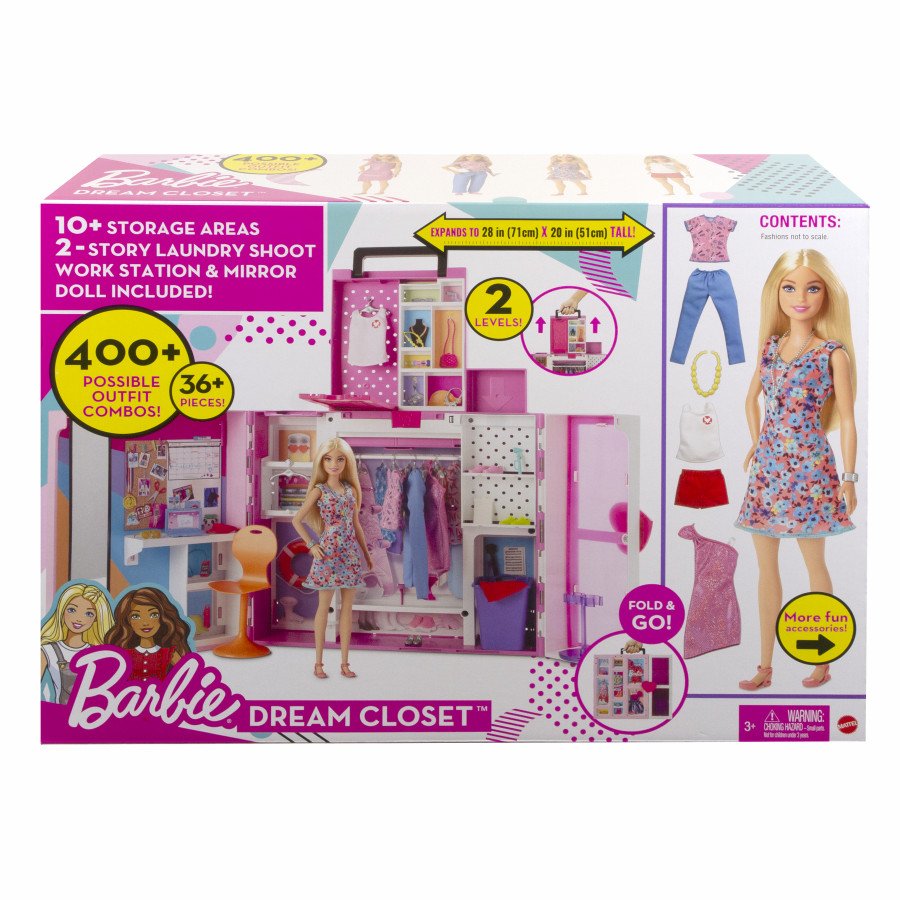 Image of Mattel barbie - nuovo armadio dei sogni Bambini & famiglia Console, giochi & giocattoli