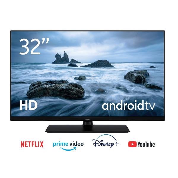Image of Nokia 32 hd android tv, google assistant voice control, hdr 10 32 HD ANDROID TV, Google Assistant voice control, HDR 10 Tv led / oled Tv - video - fotografia"