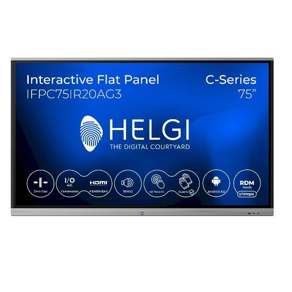 Image of Helgy ifp 75 c series monit.touch 75 wi-fi cseries monitor smart Monitor Informatica