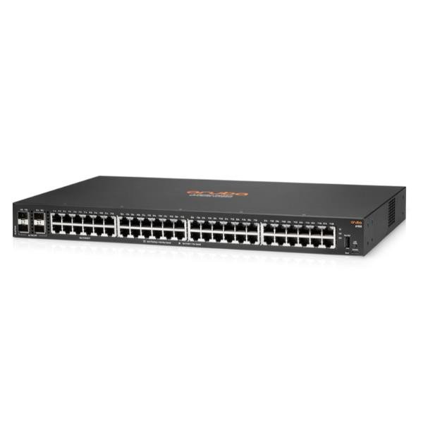 Image of Hp hewlett packard switch aruba 6100 48g 4sfp+ switch jl676a aruba 6100 48 porte 10/100/1000 + 4x Switch Aruba 6100 48G 4SFP+ Networking Informatica