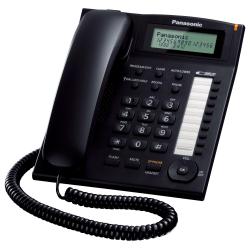 Image of Panasonic telefono fisso panasonic kx ts880exb kx ts880 business nero Fissi/cordless Telefonia