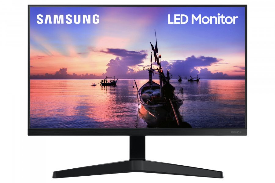 Image of Samsung monitor samsung lf27t350fhrxen t35f serie dark blue gray Monitor Informatica