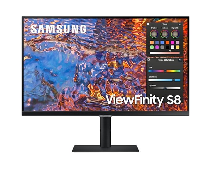Image of Samsung samsung s27b800p 27in 16:9 3840x2160 ips 5ms hdr400 hdmi/dp Monitor Informatica