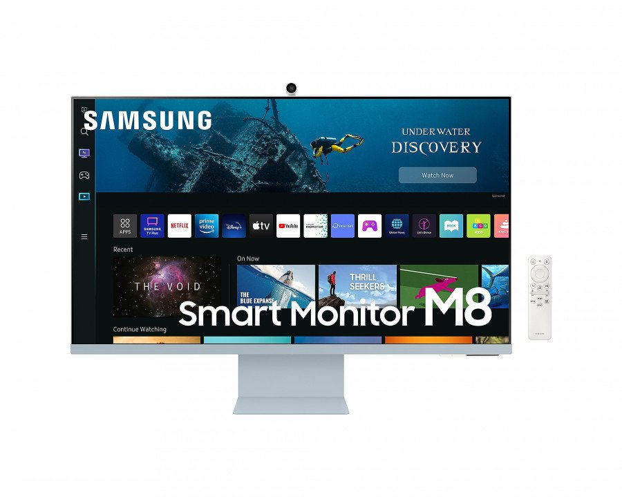 Image of Samsung monitor samsung ls32bm80buuxen serie m8 smart 4k daylight blue Monitor Informatica