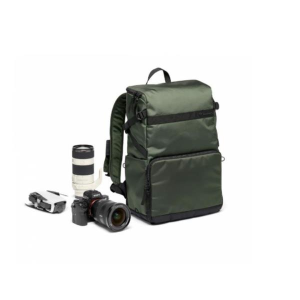 Image of Manfrotto borsa manfrotto mb ms2 bp street slim verde scuro Notebook Informatica