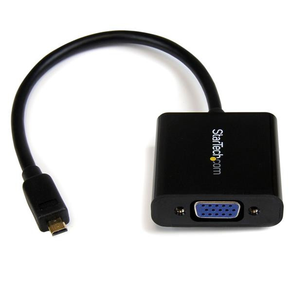 Image of Startech adattatore micro hdmi a vga per smartphone ultrabook tablet Cavi - accessori vari Informatica