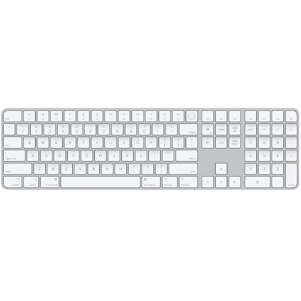 Image of Apple magic keyboard touch id for mac numeric kaypad silicon white Componenti Informatica