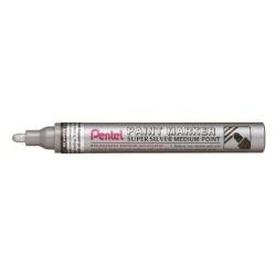 Image of Pentel cf12marcat paint marker argen 4.5mm PAINT MARKER Scrittura e correzione Ufficio cancelleria