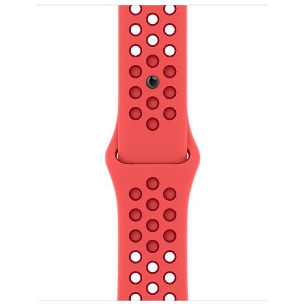 Image of Apple 41mm bright crimson/gym red nike sport band aw 41 bc/gr ns watch bands nike 41mm Bright Crimson/Gym Red Nike Sport Band Smartwatch - accessori Telefonia