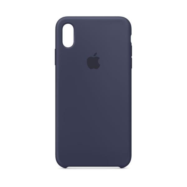 Image of Apple iPhone XS Max Silicone Case - Midnight Blue Apparati telecomunicazione Telefonia
