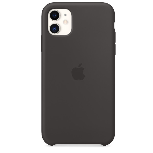 Image of Apple iphone 11 silicone case - black IPHONE 11 SILICONE CASE - BLACK Apparati telecomunicazione Telefonia