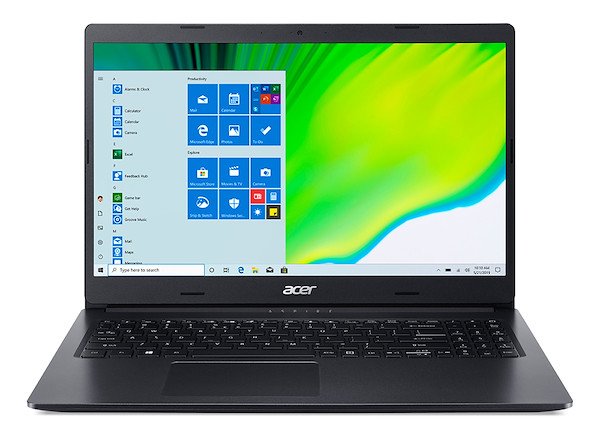 Image of Acer nb 15,6 ryz3-3250u 8gb 256ssd w10 aspire 3 a315-23-r8mf ASPIRE 3 A315-23-R8MF Notebook Informatica