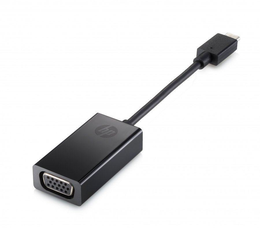 Image of Hp hewlett packard usb-c to vga adapter . USB-C TO VGA ADAPTER Cavi - accessori vari Informatica