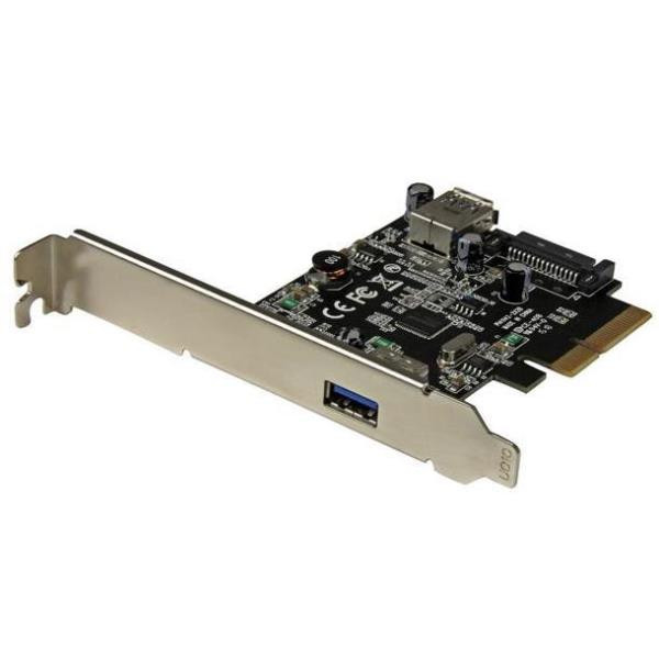 Image of Startech scheda pcie usb 3.1 a 2-porte (10gbps) - ext/int Scheda PCIe USB 3.1 a 2-porte (10Gbps) - ext/int Networking Informatica