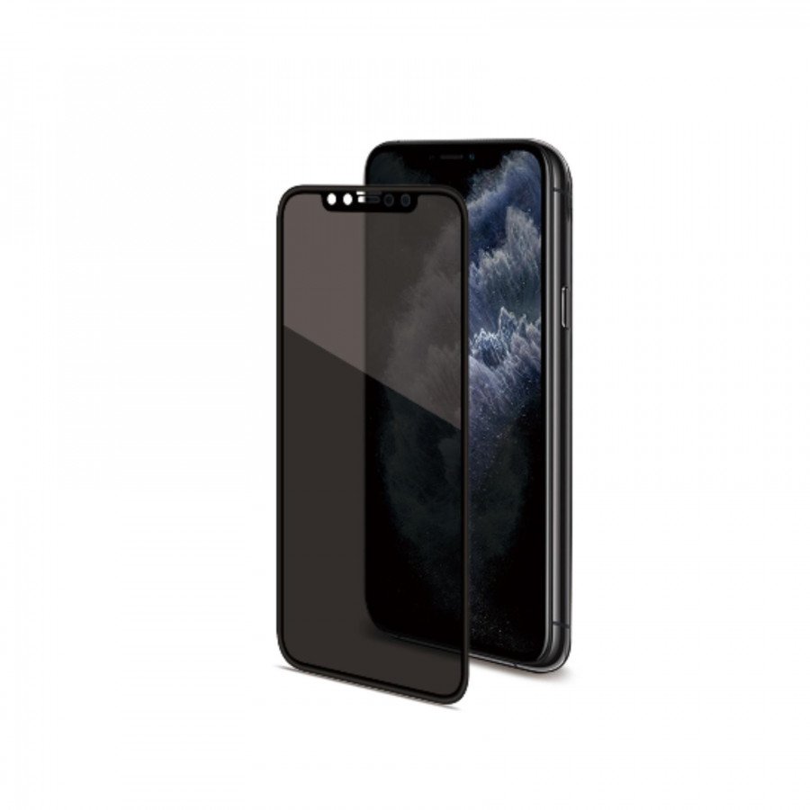 Image of Celly privacy 3d glass - apple iphone 11 pro PRIVACY 3D GLASS - APPLE IPHONE 11 PRO Proteggi schermo Telefonia