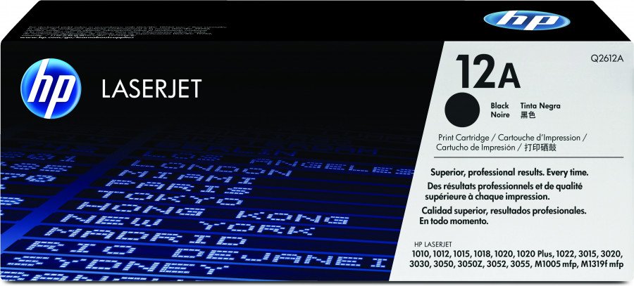 Image of Hp hewlett packard 12a cart.stampa standard lj1010/12/15 12A Materiale di consumo Informatica