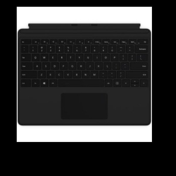 Image of Microsoft surface pro x signature type cover keyboard black it for spx Surface Pro X Signature Type Cover Tablet Informatica