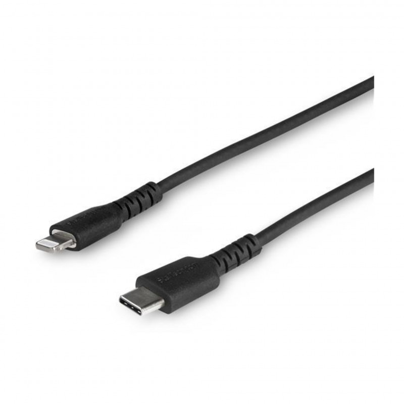 Image of Startech 1m usb c to lightning cable black - aramid fiber Cavo da USB C a Lightning da 1 m - Nero Cavi - accessori vari Informatica