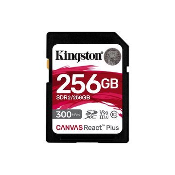 Image of Kingston 256gb canvas react plus sdxc memory card Memory card Informatica