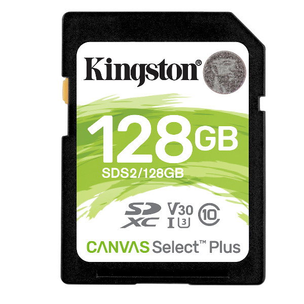Image of Kingston sds2/128gb 128gb sdxc canvas select plus memory card SDS2/128GB Memory card Informatica