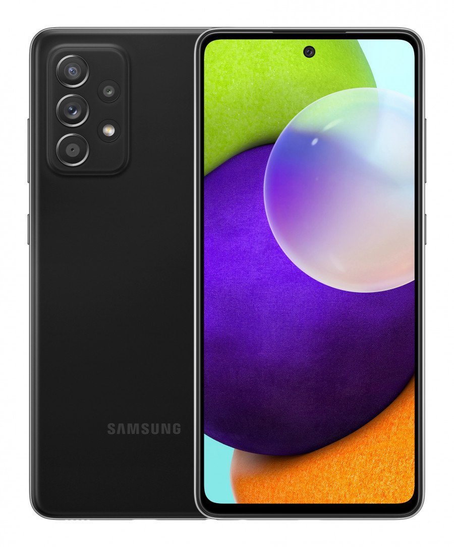 Image of Samsung galaxy a52 black 128gb 6gb lte enterprise edition Smartphone / pda phone Telefonia