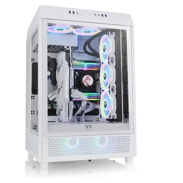 Image of Thermaltake the tower 500 snow white the tower 500 white cabinet THE TOWER 500 SNOW WHITE Componenti Informatica