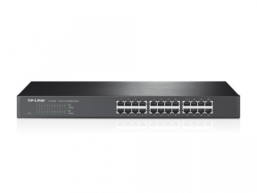 Image of Tp-link switch unmanaged switch 24p lan 10/100m tl-sf1024 Switch Unmanaged Networking Informatica