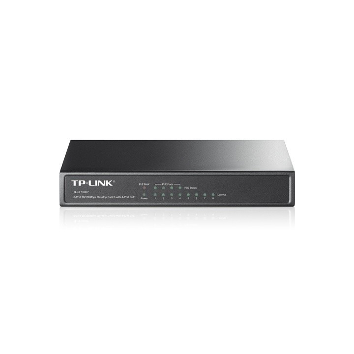 Image of Tp-link tl-sf1008p switch 8p lan 10/100m poe tp- Switch Desktop Networking Informatica