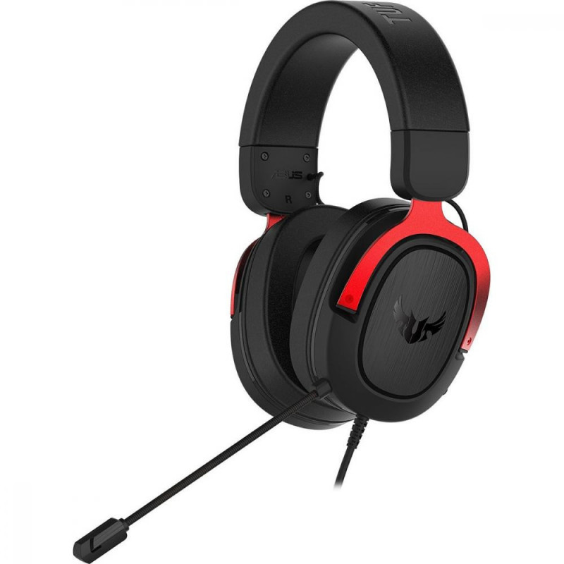 Image of Asus tuf gaming h3 red cuffie+microfono x pc TUF GAMING H3 RED Cuffie / auricolari wireless Audio - hi fi