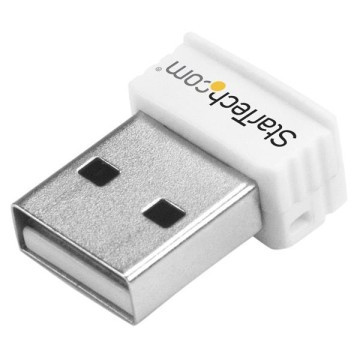 Image of Startech nic wireless mini usb 150 mbps 802.11b/g/n bianco NIC wireless mini USB Networking Informatica