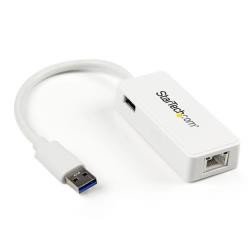 Image of Startech adattatore di rete usb3 bianco Adattatore di rete USB3 Bianco Networking Informatica