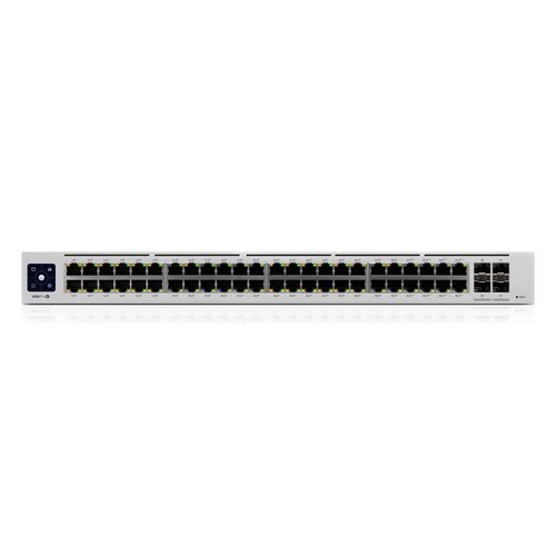 Image of Ubiquiti usw-pro-48-poe-eu unifi 48port gigabit switch with 802.3bt poe, layer3 features Networking Informatica