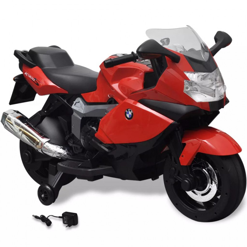Image of Vidaxl moto elettrica per bambini bmw 283 rossa 6 v Bambini & famiglia Console, giochi & giocattoli