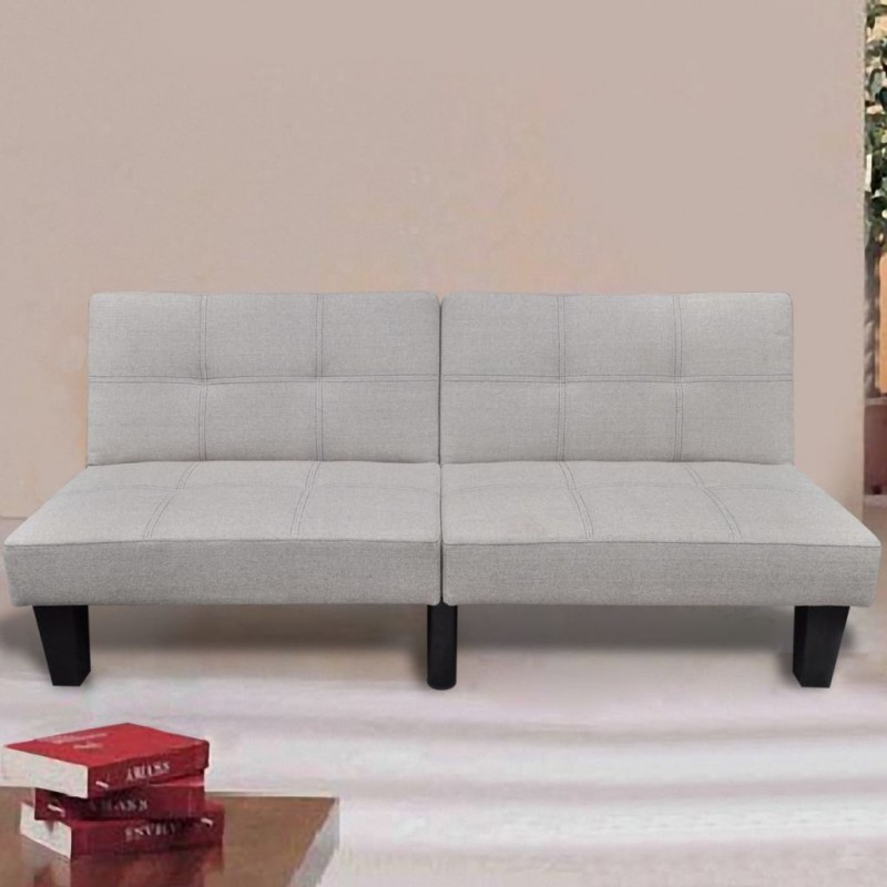 Image of Vidaxl divano letto regolabile beige