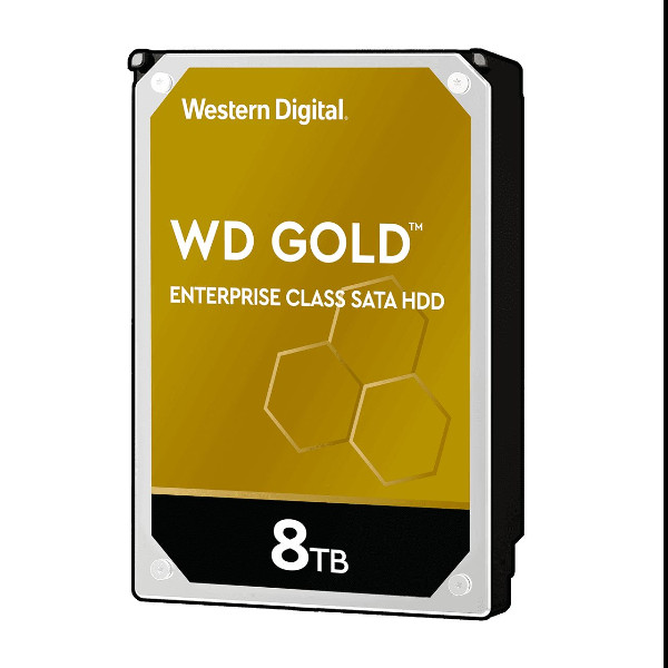 Image of Western digital wd gold 8tb gold 256 mb 3.5in sata 6gb/s 7200rpm WD GOLD Componenti Informatica