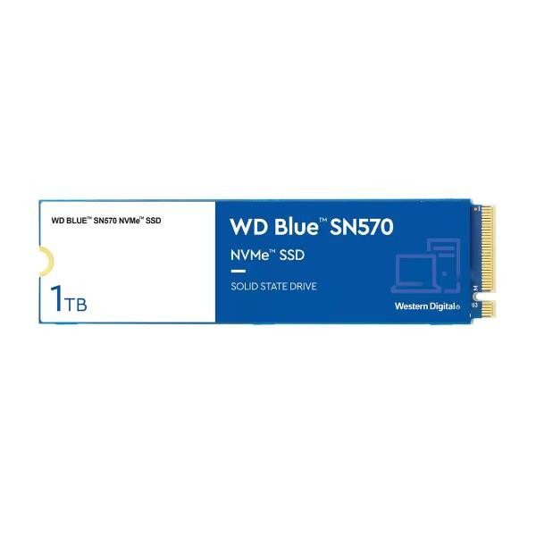 Image of Western digital western digital ssd blue sn570 1tb nvme m.2 pci exp. wds100t3b0c (siae inc) Componenti Informatica