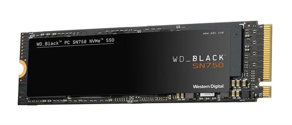 Image of Western digital sd wd black pcie gen3 250gb m.2 ssd wd black sn750 m.2 pcie nvmex4 250gb SD WD BLACK PCIE GEN3 250GB M.2 Componenti Informatica