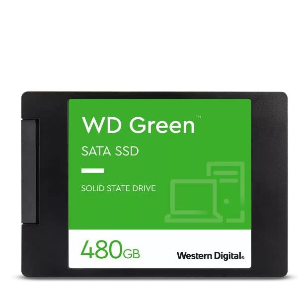 Image of Western digital 480gb green ssd 2.5 in 7mm sata iii 6gb/s Componenti Informatica
