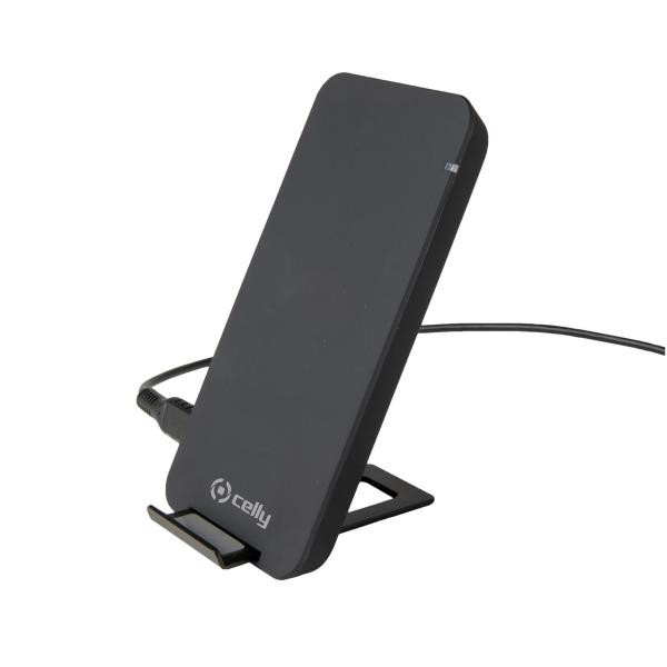 Image of Celly wireless fast charger stand wlfaststand - wireless fast stand charger 10w Wireless fast charger stand Apparati telecomunicazione Telefonia