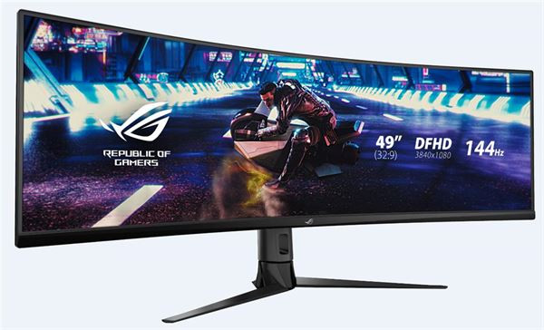Image of Asus xg49vq /49 /4ms/2hdmi/dport/curved asus rog XG49VQ Monitor Informatica